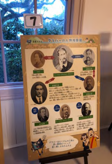 Manga displayed at Glover Garden