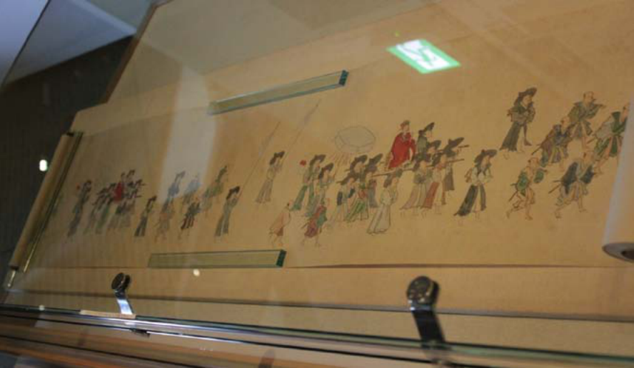 Exhibition depicting the procession of the Korean missions to Japan