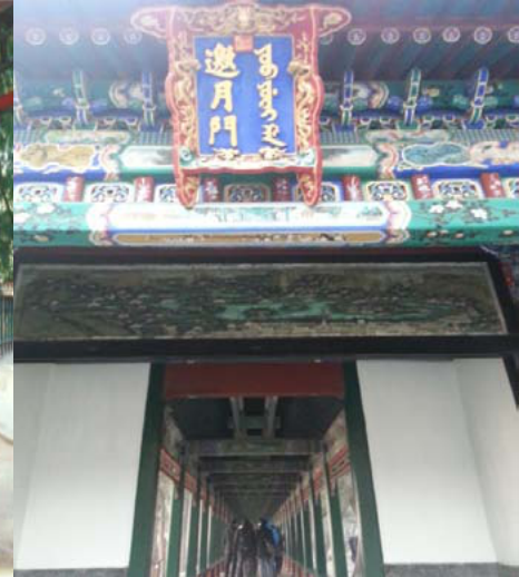 The Long Corridor (長廊), boasting the longest length among Chinese classical gardens
