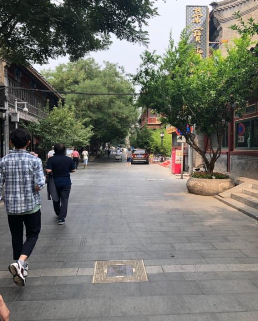 A street in Yurichang where Park Ji-won might have walked