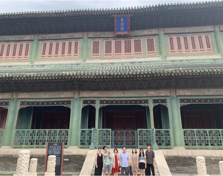 In front of Munyeongak, where the two princes were held hostage
